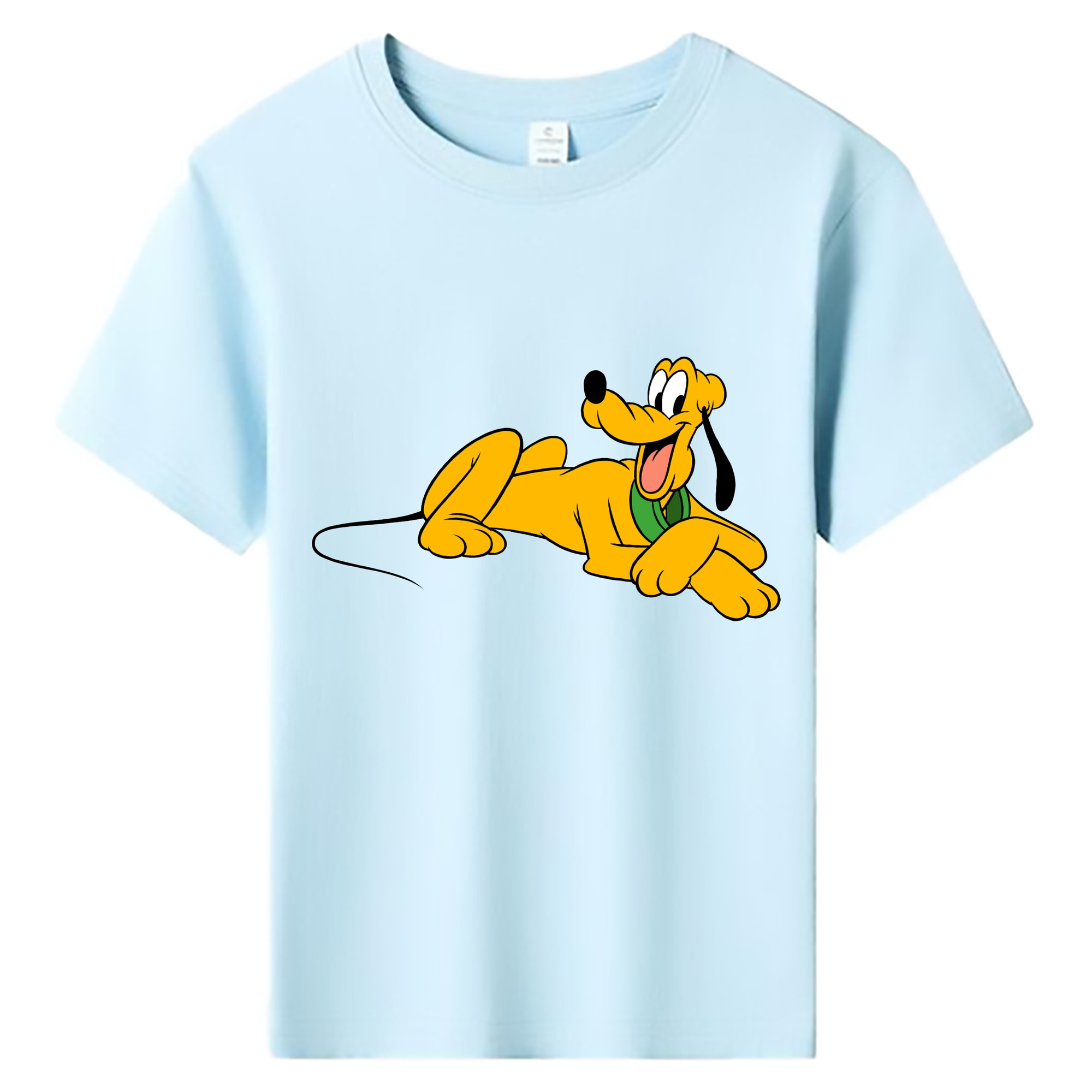ミッキーマウス Mickey Mouse 綿100％キッズTシャツ（フロントプリント）